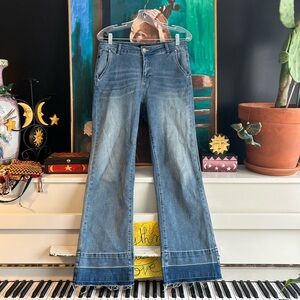 Renuar Blue Flare Women's Jeans Size 8